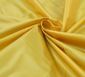 Cina Kain Taffeta Emas Garmen, 100% Polyester PU / PA Coated Polyester Taffeta pemasok