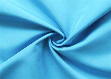 Cina Navy Blue Polyester Lining Fabric Pongee Tangan Nyaman Merasa Menyusut pemasok