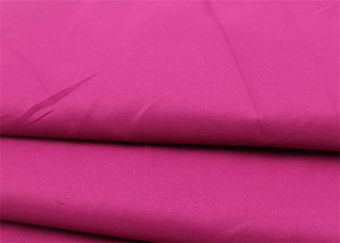 Cina Pink Polyester Viscose Elastane Fabric, Durable Orange Polyester Lycra Fabric pemasok