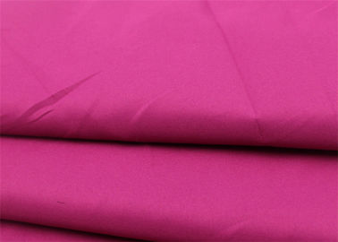 Cina Pink Polyester Viscose Elastane Fabric, Durable Orange Polyester Lycra Fabric pemasok