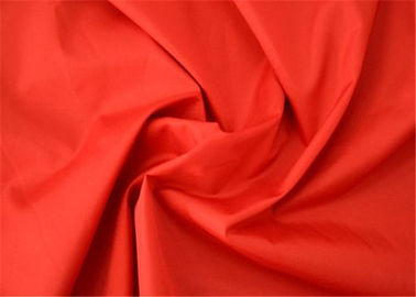 Pink Polyester Viscose Elastane Fabric, Durable Orange Polyester Lycra Fabric pemasok