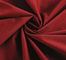 Kain dicelup benang permukaan halus / 82 Polyester 18 Spandex Fabric180 Gsm pemasok