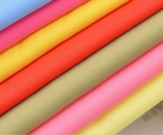 150 Gsm 97 Cotton 3 Spandex Fabric, 4 Way Stretch Knit Fabric Mudah Dicuci pemasok
